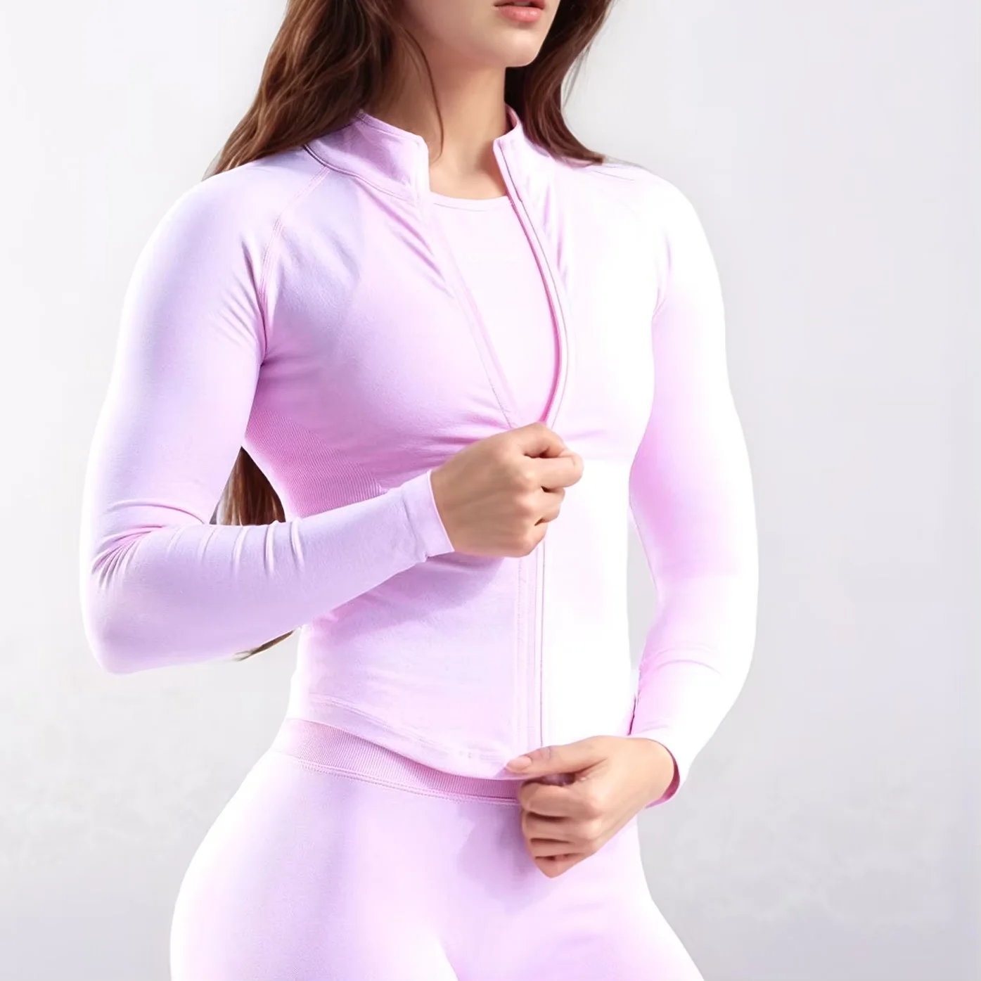 kf-S113539e3aa32431aab0acd726b638c7eS Women’s Full-Zip Performance Jacket - Image 1